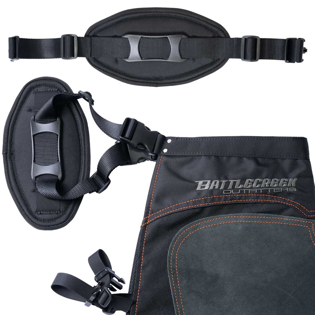 Adjustable Build Your Belt System featuring durable straps and connectors for customizable comfort and utility.
